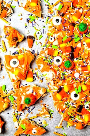 halloween bark